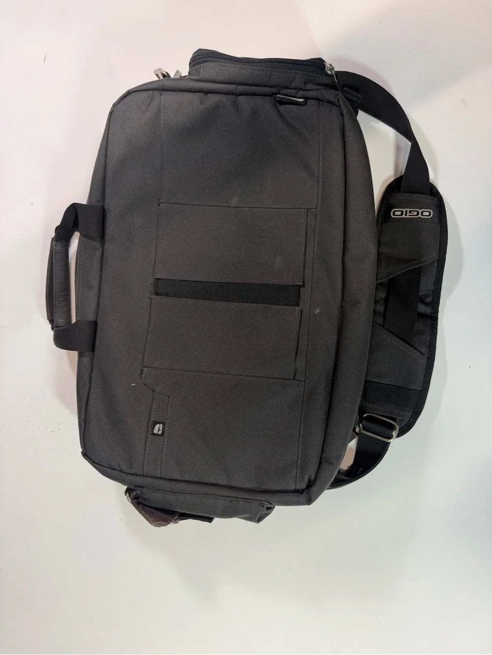 OGIO Black Laptop Briefcase with Padded Shoulder Strap